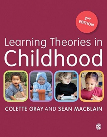 Learning Theories in Childhood