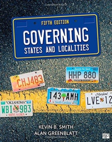 Governing States and Localities