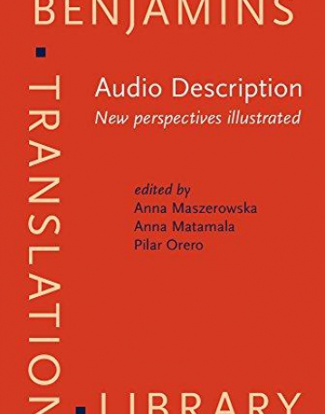 Audio Description. New perspectives illustrated.