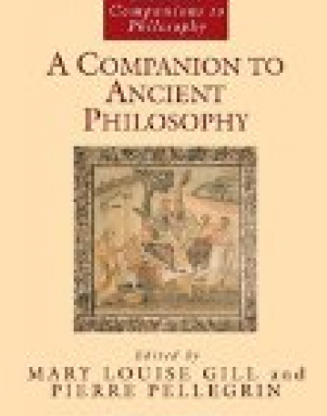 Companion to Ancient Philosophy