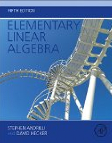 Elementary Linear Algebra