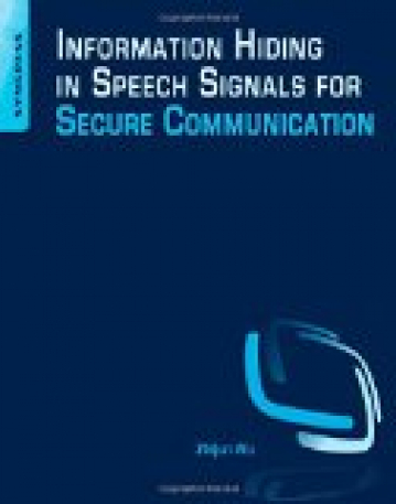 Information Hiding in Speech Signals for Secure Communication