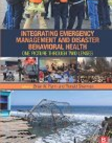 Integrating Emergency Management and Disaster Behavioral Health and Science