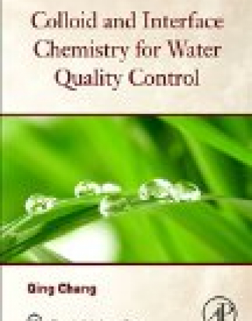 Colloid and Interface Chemistry for Water Quality Control