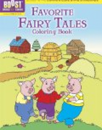 BOOST Favorite Fairy Tales Coloring Book