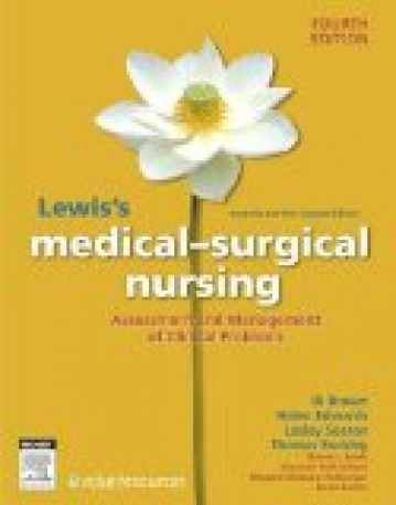 LEWIS MEDICAL SURGICAL NURSING (AUSTRALIAN VERSION)