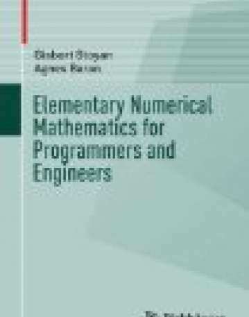 Elementary Numerical Mathematics for Programmers and Engineers