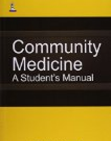 Community Medicine: A Student Manual